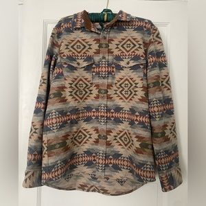 Pendleton wool over shirt size Large NWT